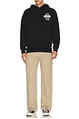view 4 of 5 SWEAT À CAPUCHE in Black