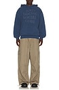 view 3 of 5 SUDADERA TONED in Faded Blue