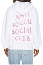 view 2 of 6 SWEAT À CAPUCHE RHINESTONE in White & Pink