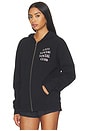view 4 of 6 SUDADERA RHINESTONE in Black