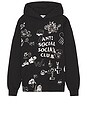 view 5 of 4 SUDADERA ILLUSTRATED in Black