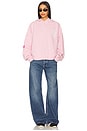 view 4 of 4 Cozy Oversized Hoodie in Pale Pink