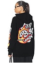 view 1 of 6 x Nascar Daytona Hoodie in Black