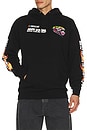 view 2 of 6 x Nascar Daytona Hoodie in Black