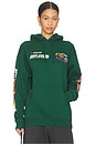 view 2 of 6 x Nascar Daytona Hoodie in Green