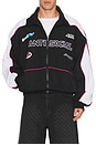 view 3 of 4 Racing Track Jacket in Black