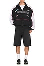 view 4 of 4 Racing Track Jacket in Black
