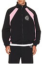 view 2 of 4 BLOUSON DE SURVÊTEMENT TRACK in Black & Pink