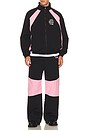 view 3 of 4 BLOUSON DE SURVÊTEMENT TRACK in Black & Pink