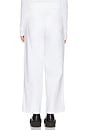 view 5 of 7 Patched Up Racing Pants in White