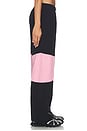 view 2 of 5 PANTALON DE SURVÊTEMENT TRACK in Black & Pink