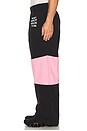 view 2 of 5 PANTALON DE SURVÊTEMENT TRACK in Black & Pink