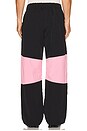 view 3 of 5 PANTALON DE SURVÊTEMENT TRACK in Black & Pink