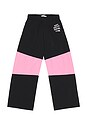 view 5 of 5 PANTALON DE SURVÊTEMENT TRACK in Black & Pink