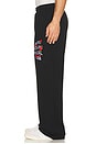 view 4 of 7 PANTALÓN EMBROIDERED in Black