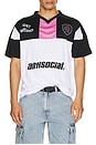 view 3 of 4 Get Weird Soccer Jersey in White