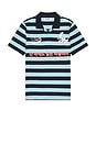 view 4 of 5 Devilish Polo in Blue Stripe