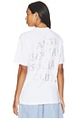 view 1 of 5 CAMISETA RHINESTONE in White