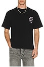 view 3 of 4 Mind Game Weathered Tee in Black