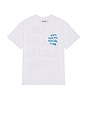 view 2 of 4 Mind Games Glitter Tee in White