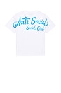 view 1 of 4 Airbrush Mind Games Tee in White