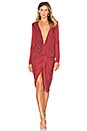 view 1 of 3 Adele Dress in Wine