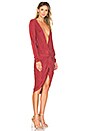 view 2 of 3 Adele Dress in Wine
