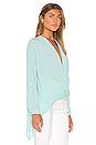 view 2 of 4 Corinne Top in Aqua
