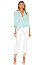 view 4 of 4 Corinne Top in Aqua