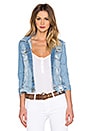 view 2 of 5 CHAQUETA DENIM CARMEN in Light Used Destroy