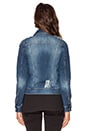 view 4 of 5 Abbey Denim Jacket in Hand Brushed Destroy
