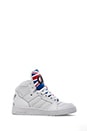view 1 of 6 Instinct Hi in White & Collegiate Red