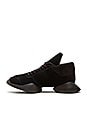 view 5 of 6 КРОССОВКИ RICK OWENS RUNNER in Core Black Core Black Core Black
