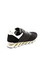 view 4 of 6 КРОССОВКИ RICK OWENS SPRINGBLADE in Black Black White