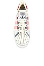 view 4 of 6 Superstar Sneaker in Off White & Bright Red & Grey Three F17