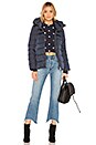 view 5 of 5 Down Fur Trim Jacket in Navy