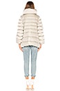 view 3 of 3 Down Short Cape Jacket in Pearl