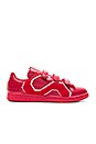 view 1 of 6 BASKETS CONFORTABLES À BADGES STAN SMITH in Power Red