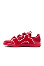 view 5 of 6 BASKETS CONFORTABLES À BADGES STAN SMITH in Power Red