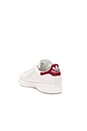 view 3 of 6 Stan Smith Sneaker in Vintage White & Collegiate Burgundy