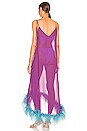 view 3 of 3 Solid Midi Dress in Lilac