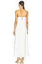 view 4 of 4 Bubble Long Dress with Straps in Off White