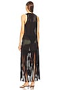 view 3 of 3 Fringe Maxi Dress in Black