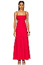 view 1 of 3 ROBE MAXI CUT OUT in Red