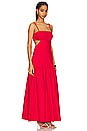 view 2 of 3 Cut Out Maxi Dress in Red
