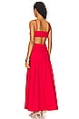 view 3 of 3 Cut Out Maxi Dress in Red