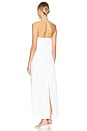 view 3 of 3 Solid Double Knot Long Dress in Off White