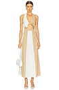 view 1 of 4 Solid Giardino Top & Skirt Set in Off White