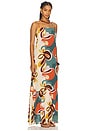 view 2 of 3 Organic Floral Long Dress in Unique