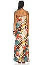 view 3 of 3 Organic Floral Long Dress in Unique